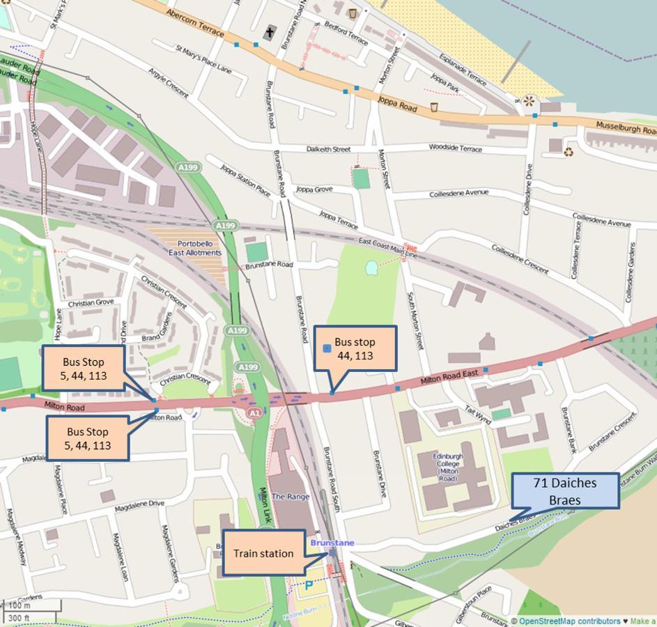 Daiches Braes Brunstane Portobello Единбург Екстериор снимка